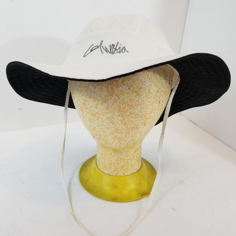 Columbia Wide Brim White Adventure Explore Outdoor Hat